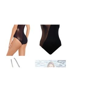 Amoressa swimwear by miraclesuit lunar eclipse crescent one piece.